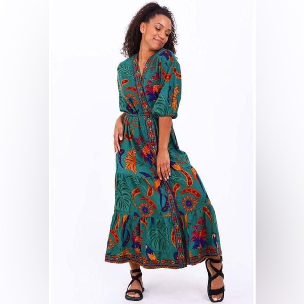 Farm Rio Kimono Dress - Picture 1 of 5